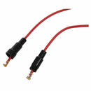 10pcs 5x20mm AGC Fuse Holder Case In-line Screw Type With 22AWG Wire Cable
