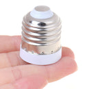 2Pcs E27 to E17 Adapter Lamp Holder Base Socket for E17 LED Light Bul OZ