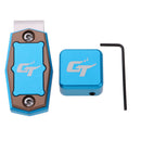 Magnetic Billiard Chalk Holder Pool Cue Sticks Accessory with Clip Blue
