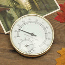 Stainless Steel Thermometer Hygrometer for Sauna Room Temperature Humidity Meter