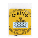200pcs Waterproof O-Ring Watch Back Seal Gaskets Watch Repair Tool (0.6mm) A