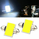 White 31mm 12smd COB LED DE3175 Bulb Festoon For Car Interior Dome Map Light