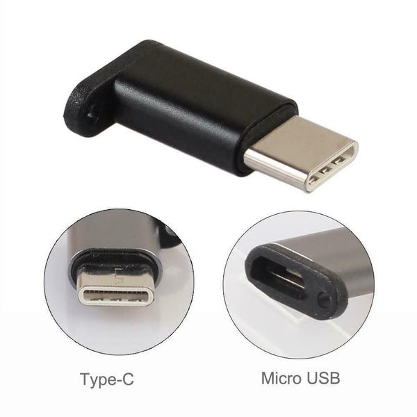 6pcs Aluminum USB 3.1 Type C Male to Micro USB Female Adapter Converter #gib