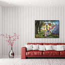 Full Round Drill 5D DIY Diamond Painting House Wall Picture Mosaic (B123)