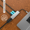 5 in 1 USB C Port Hub Type-C To HDMI Adapter For MacBook Dell XPS Aluminum Alloy