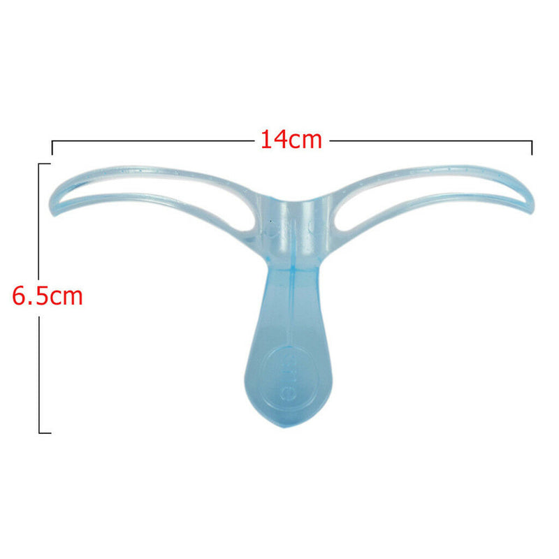 Reusable Eyebrow Stencil Shaping Grooming Brow Makeup Template Shaper DIY