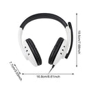 Wired Gaming Headset Laptop Universal With Microphone Over Ear Tablet For Switch