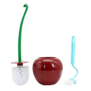 Toilet Brush, Decorative Cherry Lavatory Brush, Toilet Bowl Brush, Lavatory