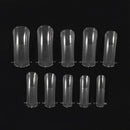 100pcs/Box Quick Building Poly Gel Mold False Tips Nail UV Extension Builde M7H3