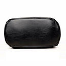 Fashion Women PU Leather Shoulder Bag Teenage Girl College Daypack Backpack