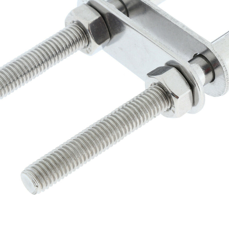 M8*100 Bow Eye Stern Eye, Boat U-Bolt, Marine Grade, 304 SS, Rust-Resistant