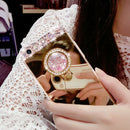 Fashion Crystal Glitter Diamond Mirror Back Case Protective Covers For Ipho