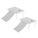 2pcs Aquarium Tank Reptile Basking Island Platform Floating Dock Decor, Easy to