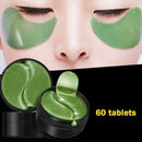 60pcs/box Deep Sea Green Algae Crystal Eye Collagen Gel Eye Patches