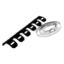 25cm Exhaust Pipe Protector Guard Heat Shield for 2 Stroke Motorcycle Black