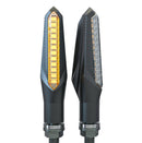2x Motorcycle LED Clean Turn Signal Indicator Light Flowing Indicator Lights