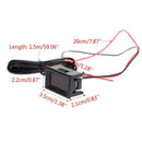 Digital LED Thermometer Car Probe Fridge Freezer Temperature -40~120C Degree DIY