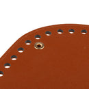 2x DIY Bags PU Pads Bottom Base 25x12x0.4cm Shaper Bag Cushion w/ 60 Holes