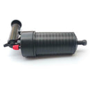 Toilet Dredge Plug Air Power Pump Bathroom Drain Cleaner Plunger (Black)