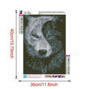 5D DIY Full Drill Diamond Painting Wolf Cross Stitch Mosaic Kits (W599)