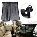 2pcs 50 X 75cm Universal Car Interior Side Window Curtain with Suction Cups A