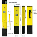 3Pcs/Set Digital LCD PH Meter TDS EC Water Quality Tester Meter Pen LCD Mon