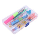 Craft DIY Knitting Tools Set Crochet Curve Needle Weave Home Accessories