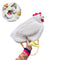 Women Messenger Bag Cartoon Chicken Casual Shoulder Bag Cute Girl Plush Handb BX