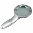 7x Light Hand-Held Illuminated Reading Map Magnifying amplify Loupe 6-LED S