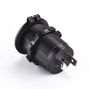 Auto Car Motorcycle Waterproof Cigarette Lighter Socket Power Outlet DC12V