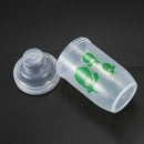 200ml Capacity Clear Plastic Water Bottle Cup with Cap