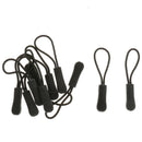 10 Anti-theft Security Zip Tail Rope Zipper Puller For Backpack Clothing Bag