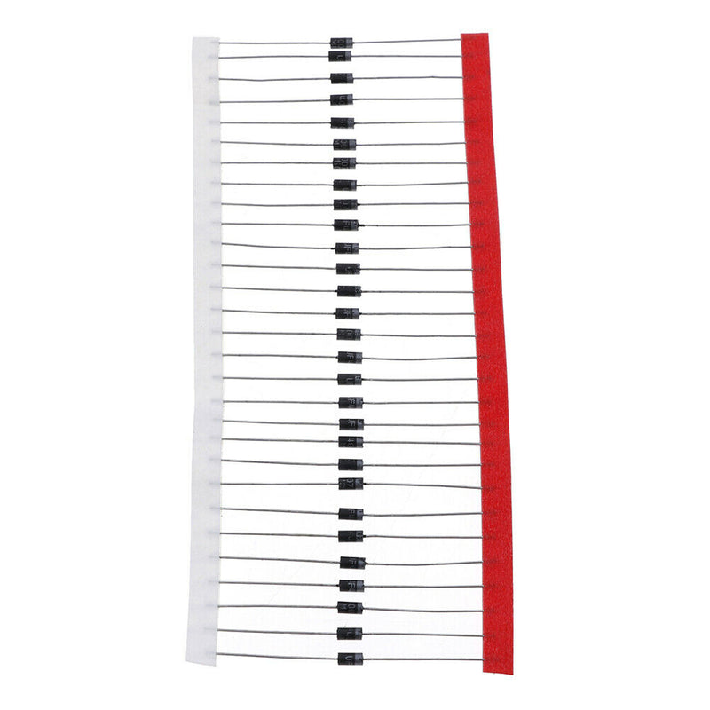 30PCS UF4007 diode fast recovery diodes 1000V 1A DO-41 mic newS Gw