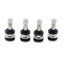 TR-416 external metal valve stem, car tire valve (4 packs)