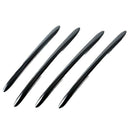 Black Side Door Handle Cover Stripe Trim for BMW 5 Series F10 F18 F11 2011-