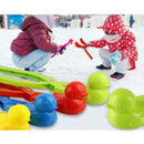 Duck Shape Snowball Clip Ball Maker Snow Mold Outdoor Sports Green