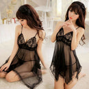 Sexy Black Chemise Nightdress Ladies Nightie Nightwear Sleepwear Dress H DHZ