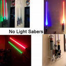 Light Saber Acrylic Stand Wall Mounted Upright Display Holder Storage Rack Clear