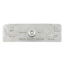 7pcs Weld Fillet Gauge Set Welding Inspection Test Ulnar Metric Inch 102mm