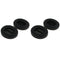 2 Pair Comfortable Repair Earpiece Cover for Sony MDR ZX750bn Headset Black