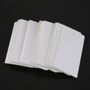 100 Sets Ear Hooks Earring Display Cards 9cmx5cm with Self Adhesive Bags 15
