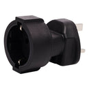 Durable UK to Europe AC Power Converter Socket Male to Female Adapter,250V