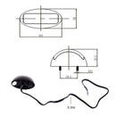 LED Light For Truck / Trailer / Caravan Transparent Front Back