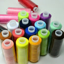 24 Rolls Assorted Colour Spools High Quality Polyester Sewing Threads Cones Set