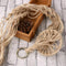 Handmade Macrame Plant Hanger Flower Pot Holder Pot Lifting 4 Leg String Ro