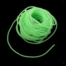 3pcs/set Soft Plastic Saltwater Night Fishing Luminous Tube Glow in Dark Tubing