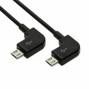 30cm Left Angle to Left Angle Micro-USB Host OTG Cable 4 DAC Digital Amplif N2P9