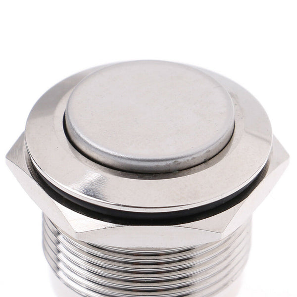 1Pc 19mm waterproof momentary metal push button switch high head switches Px.AU