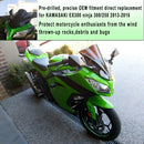 Motorcycle Windshield Windscreen Double Bubble for Kawasaki Ninja 300 EX300