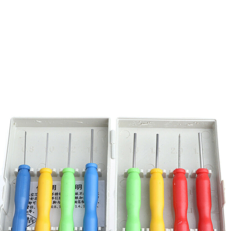 8 pcs Hollow Needles Desoldering Tool IC Extraction Tool Set Detaching Pin